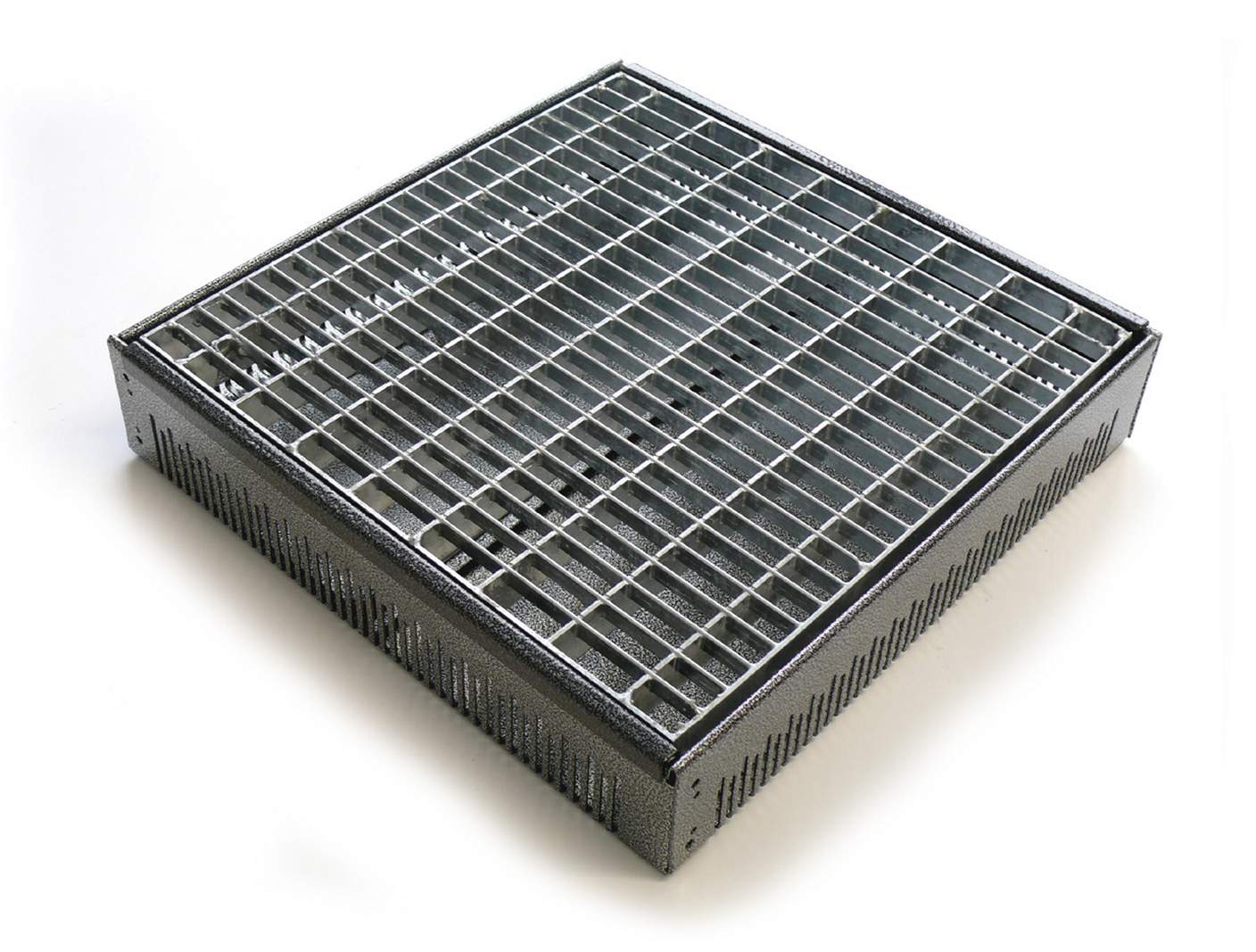 ZinCo Kontrollschacht KS 6/30-GR Höhe 6 cm, mit Gitterrost