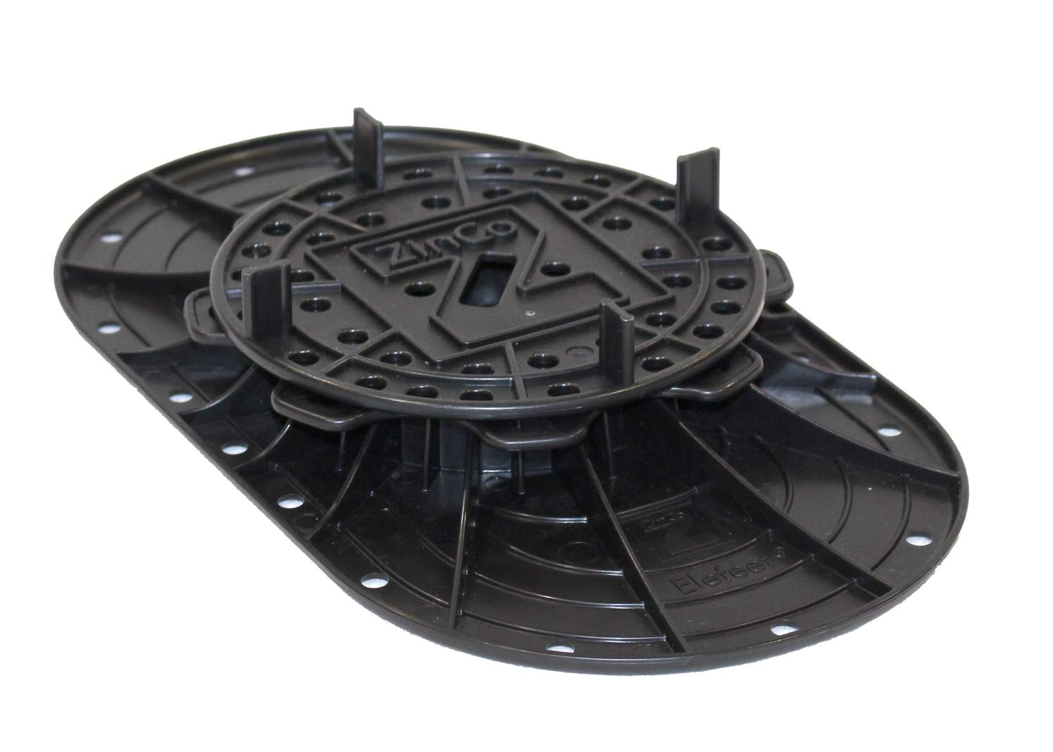 ZinCo Elefeet E27, Stelzlager für Beläge, höhenverstellbar 27 - 39 mm