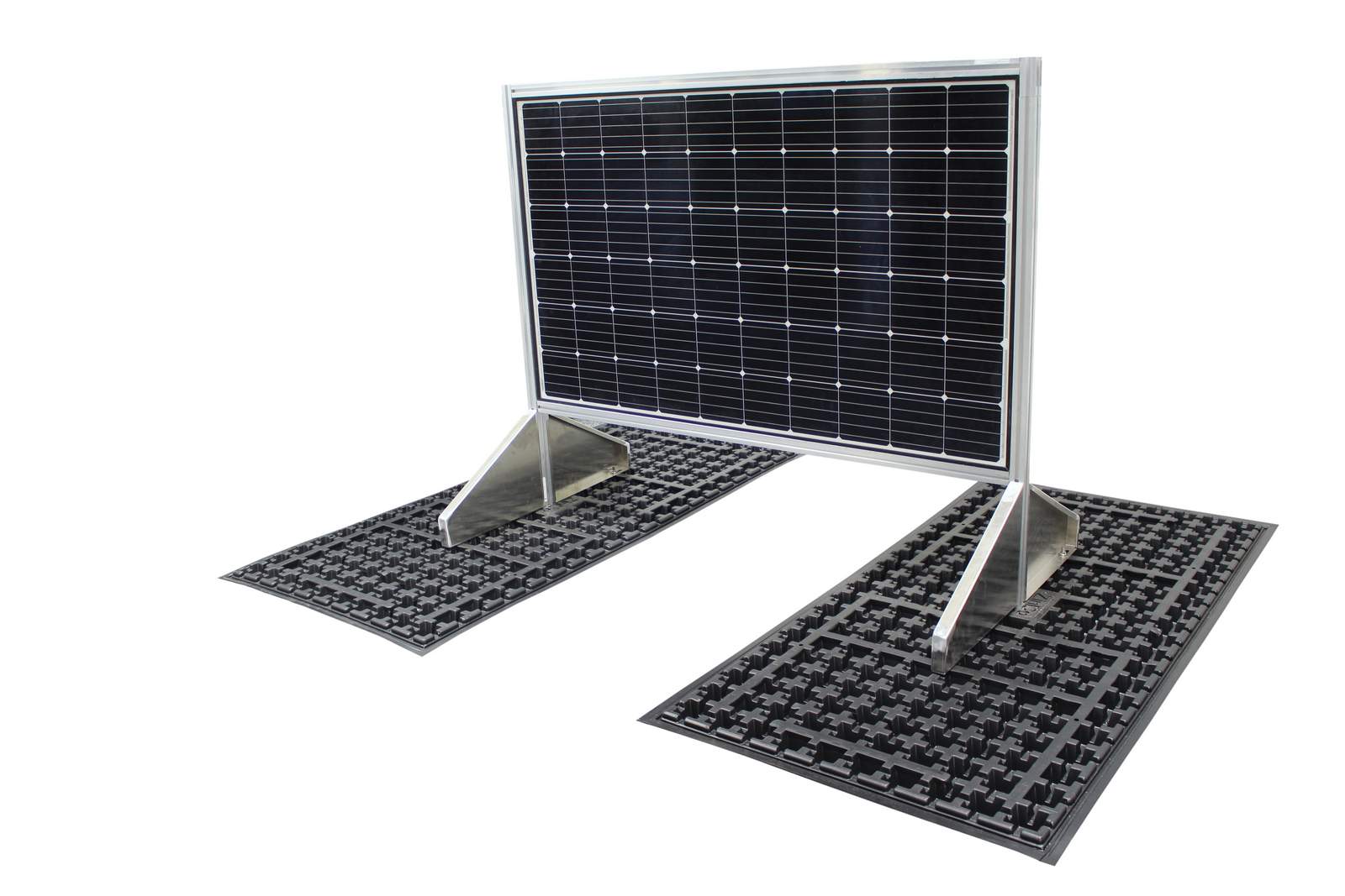 ZinCo Solar-Grundrahmen Set SGS 90 zur vertikalen Montage von PV-Modulen