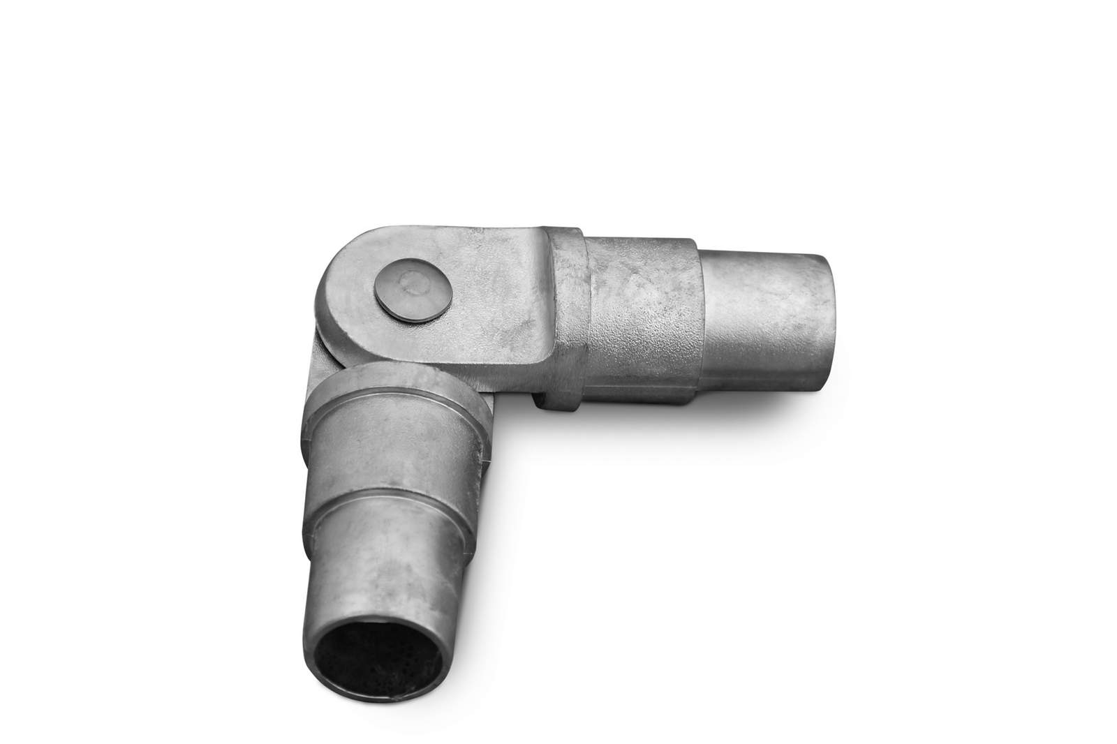 ZinCo Eckverb. Geländer-/Zwischenholm für Fallnet ASG Arbeitsschutzgeländer