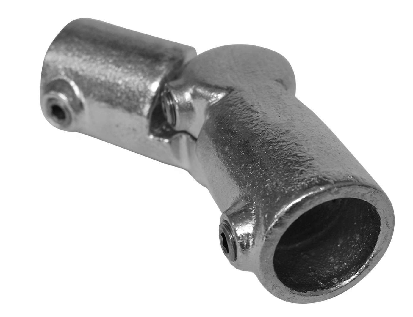 ZinCo Eckverbinder für Handlauf verstellbar