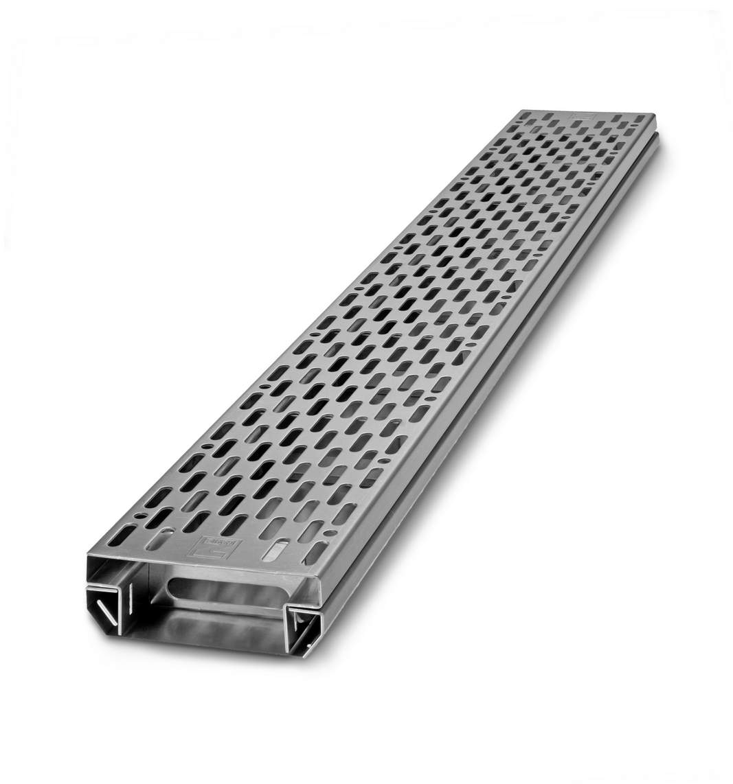 ZinCo Fassadenrinne FTR 55/75-A H: 55-75 mm, B: ca. 145 mm, L: ca. 1 m