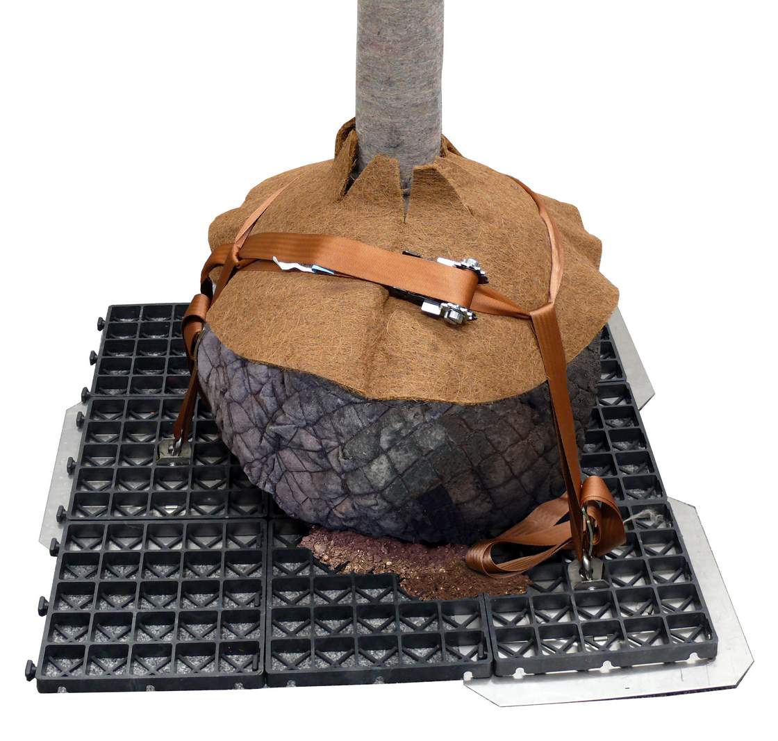 ZinCo Rasterelement Höhe ca. 30 mm, Abmessung: 50 x 50 cm