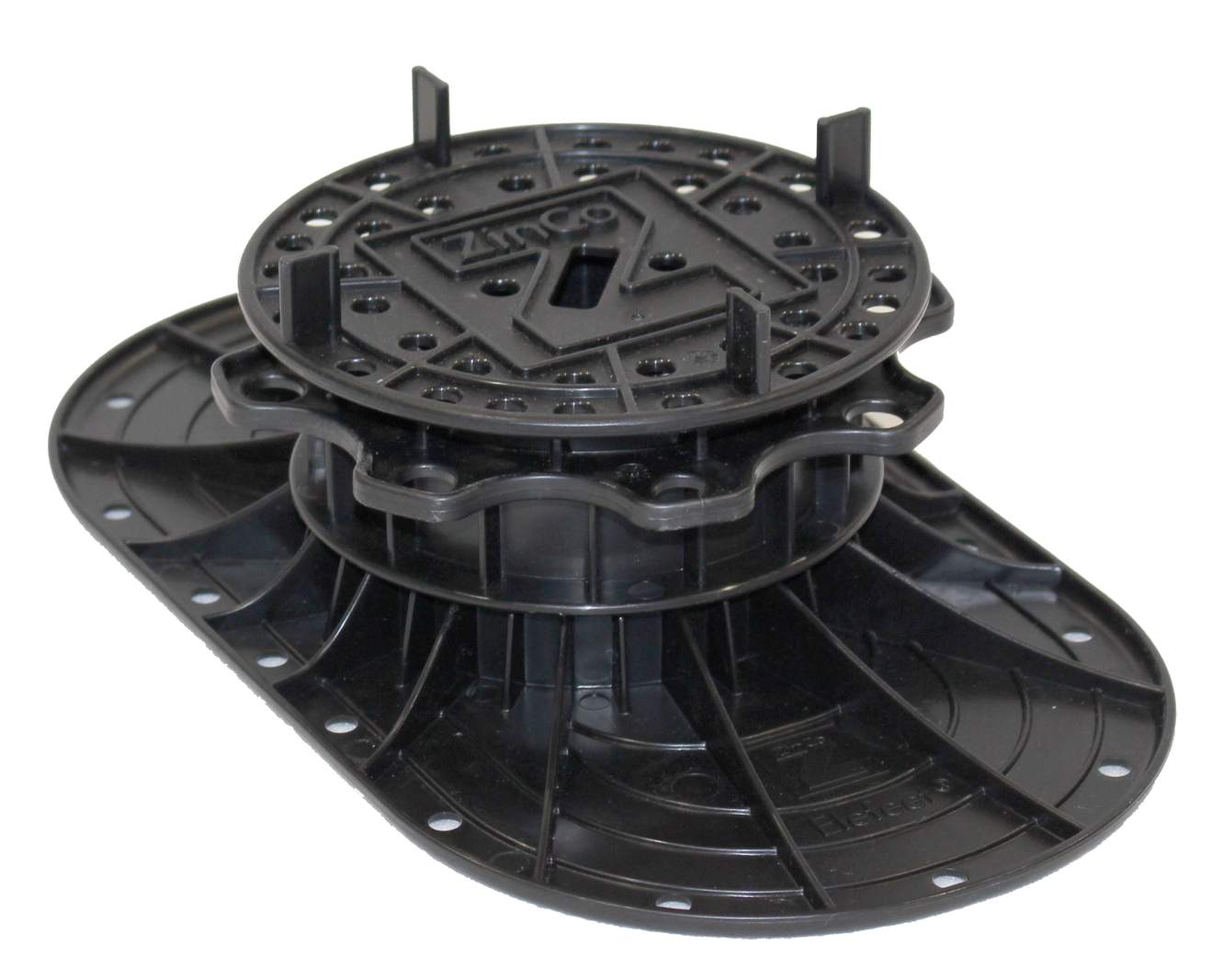 ZinCo Elefeet E60, Stelzlager für Beläge, höhenverstellbar 60 - 106 mm